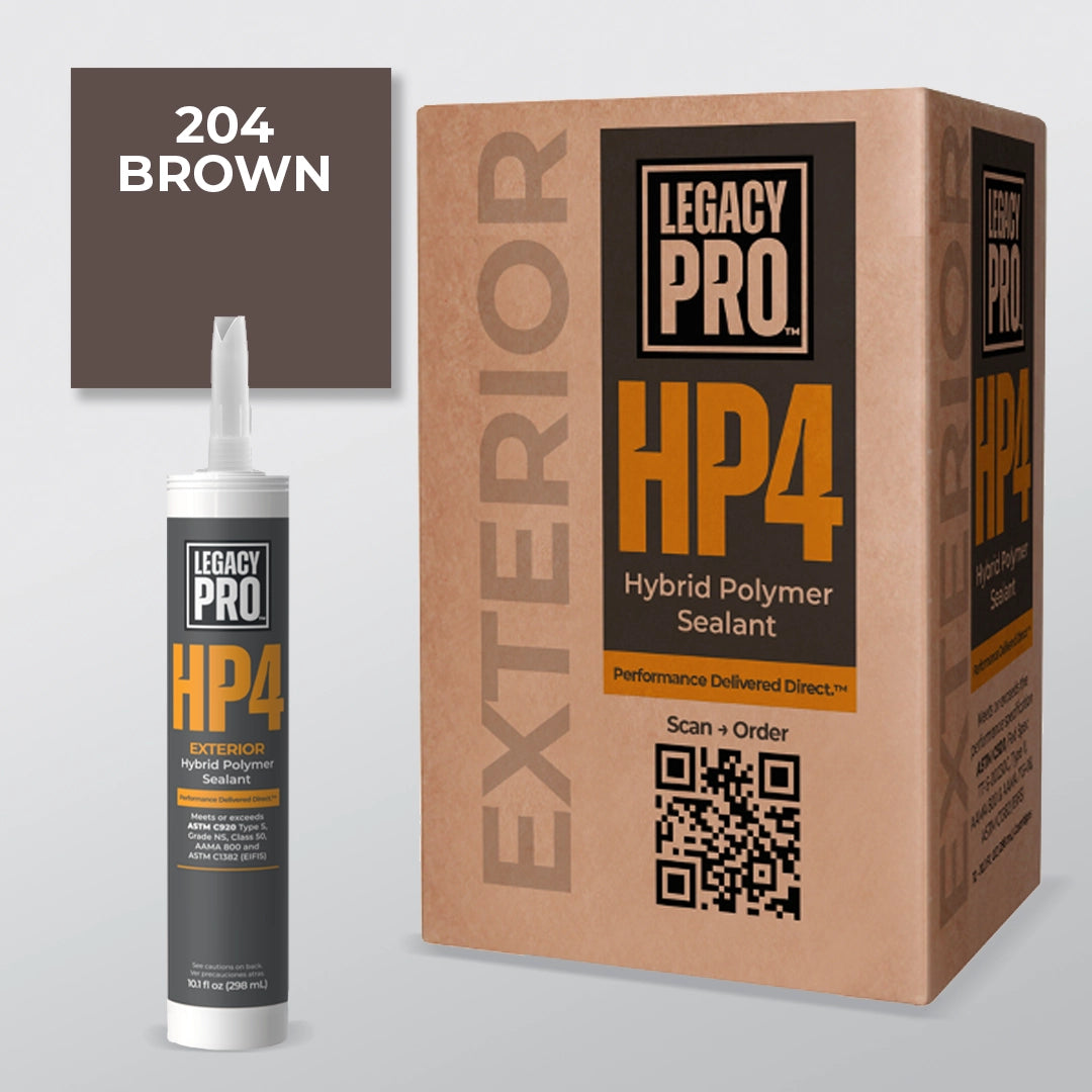 HP4  Hybrid Polymer Exterior Sealant – Case Pack of (12) 10.1 oz Cartridges