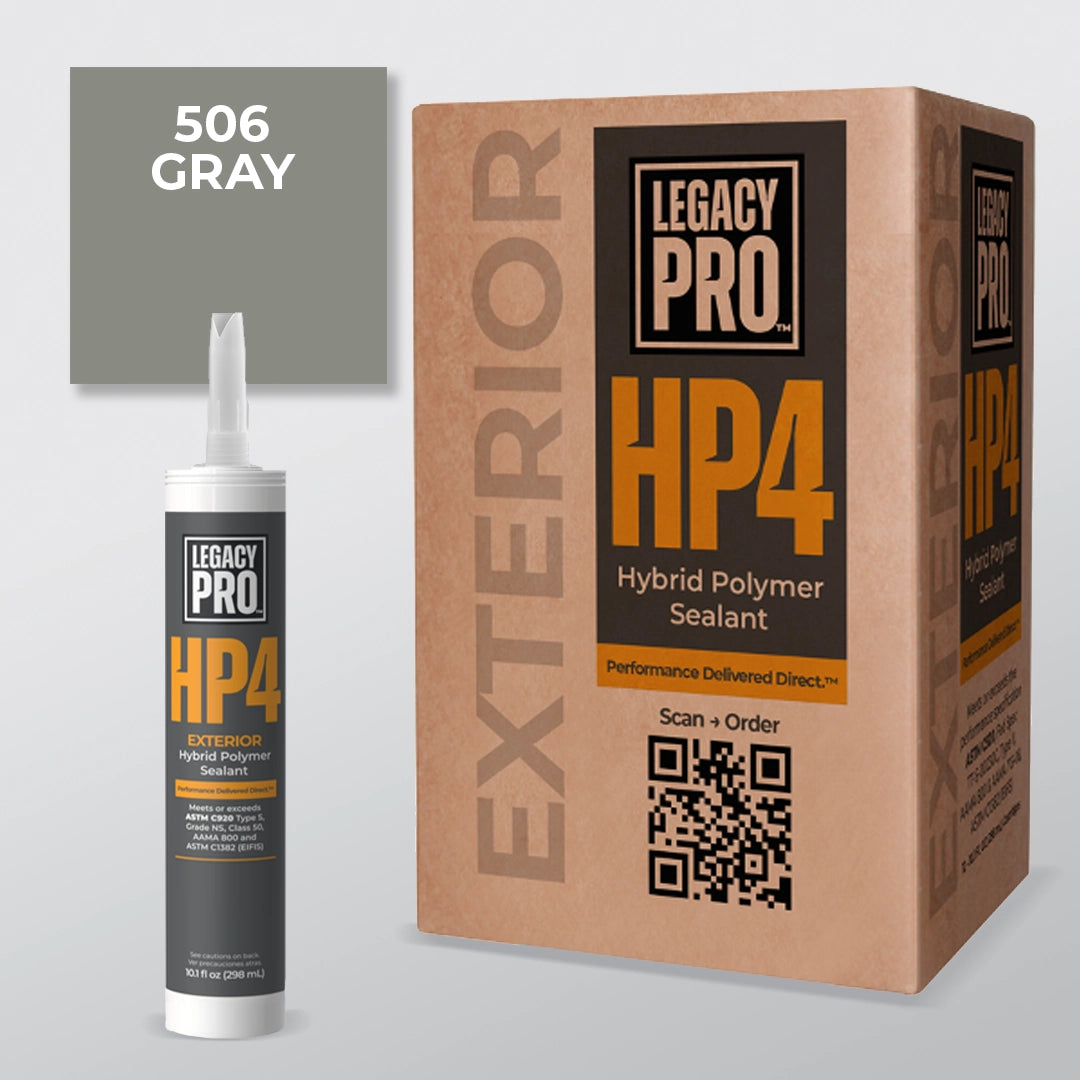 HP4  Hybrid Polymer Exterior Sealant – Case Pack of (12) 10.1 oz Cartridges