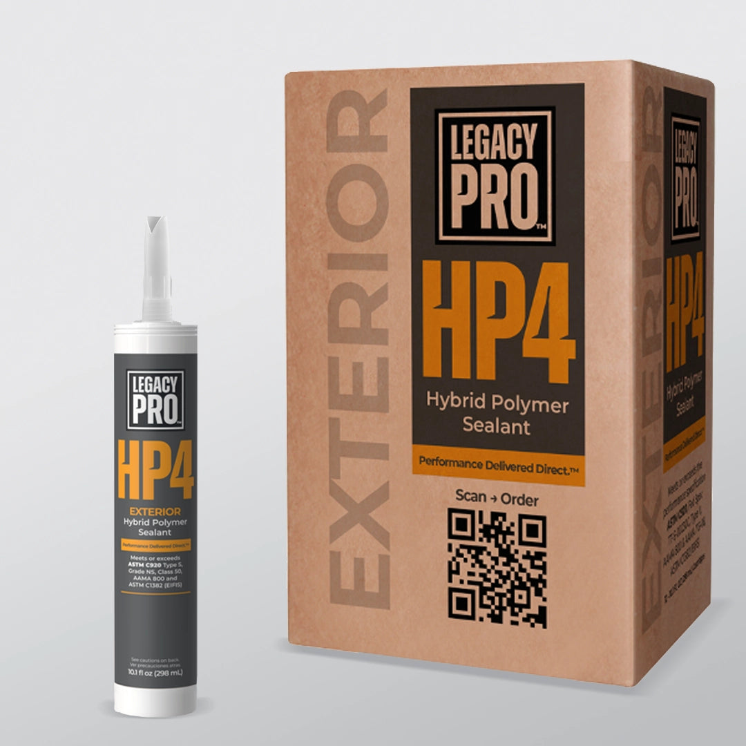 HP4  Hybrid Polymer Exterior Sealant – Case Pack of (12) 10.1 oz Cartridges