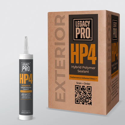 HP4  Hybrid Polymer Exterior Sealant – Case Pack of (12) 10.1 oz Cartridges